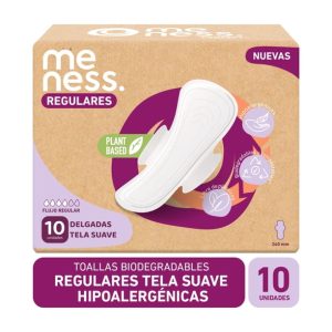 Toallitas regulares, desechables, biodegradables
